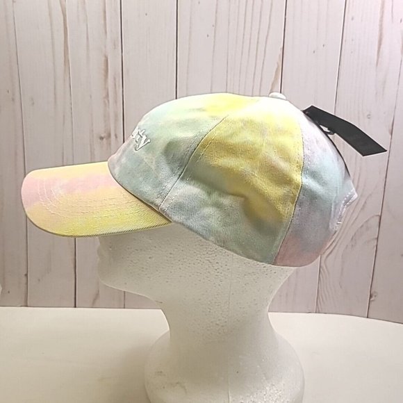 David And Young Women's Haus Party Embroidered Baseball Cap Pastel Tie Dye w Tag - Picture 3 of 9